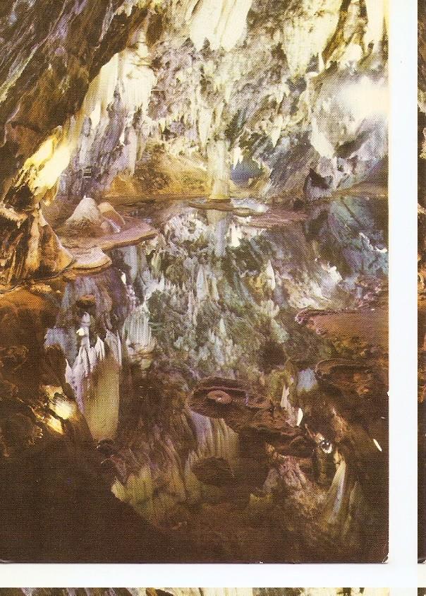 Postal 044616 : Gruta de las Maravillas. Aracena (Huelva) España. Sala de la Esmeralda