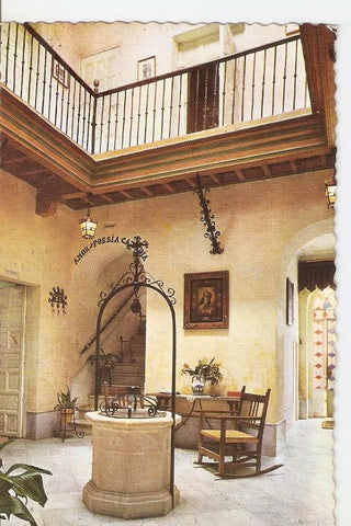 Postal 045472 : Moguer (Huelva) casa Museo de Juan Ramon Jimenez - Interior