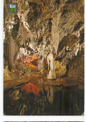 Postal 046328 : Aracena (Huelva). Gruta de las Maravillas. Lago Esmeralda