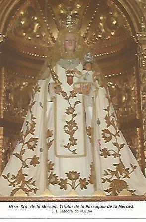 POSTAL 54190: Nuestra Señora de la Merced. Catedral de Huelva