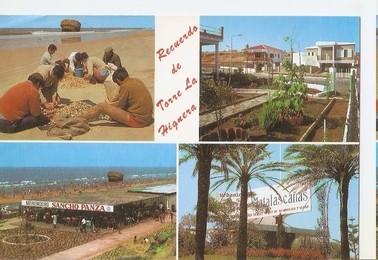 Postal 047679 : Torre la higuera. Matalascañas (Huelva). Vistas parciales