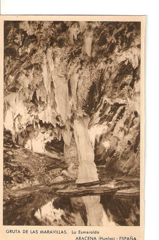 Postal 032510 : Gruta de las Maravillas. La Esmeralda Aracena (Huelva) - España