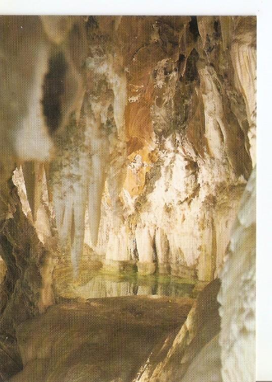 Postal 049407 : Aracena (Huelva). Gruta de las Maravillas. Lago Azul