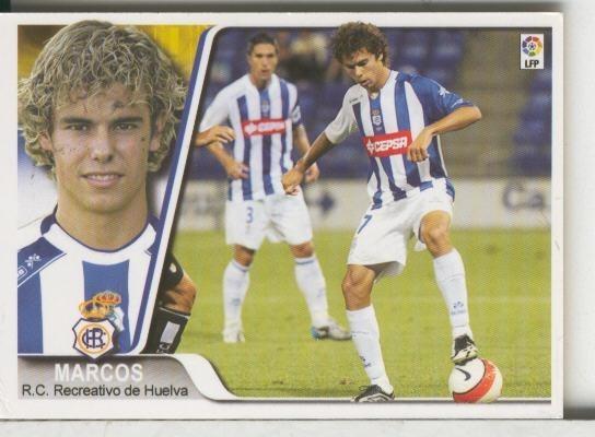 Cromos: Liga 2007-2008: Recretativo Huelva numero 143: Marcos