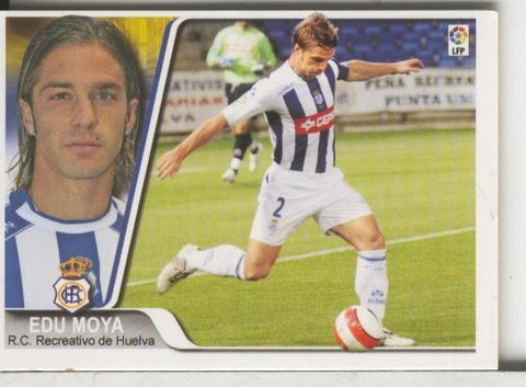 Cromos: Liga 2007-2008: Recretativo Huelva numero 132: Edu Moya