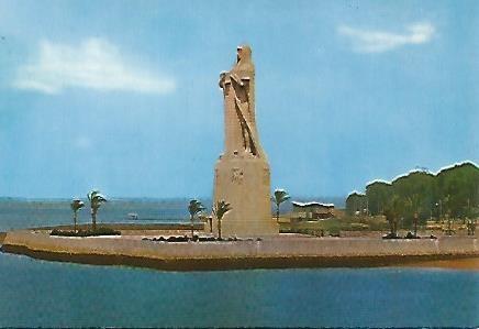 POSTAL 55643: HUELVA. Monumento a Colon