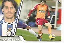 CROMO ALBUM LIGA DE FUTBOL 2007-2008: Poli (no 133) Recreativo de Huelva