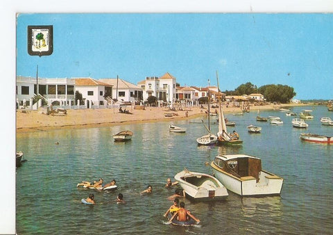 Postal 032886 : Huelva. Playa de Punta Umbria. Vista parcial