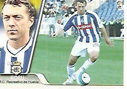 CROMO ALBUM LIGA DE FUTBOL 2007-2008: Rosu (no 142) Recreativo de Huelva