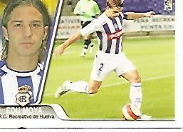 CROMO ALBUM LIGA DE FUTBOL 2007-2008: Edu Moya (no 132)  Recreativo de Huelva