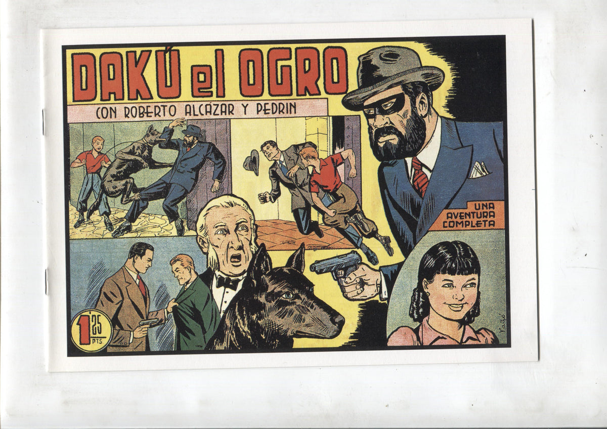 Facsimil: Roberto Alcazar y Pedrin numero 0234: Daku el ogro
