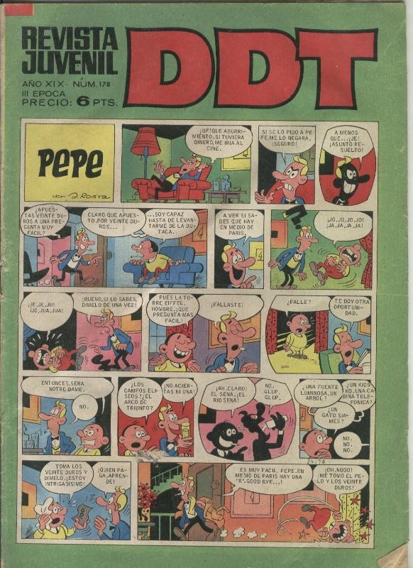 DDT tercera epoca numero 178: Pepe