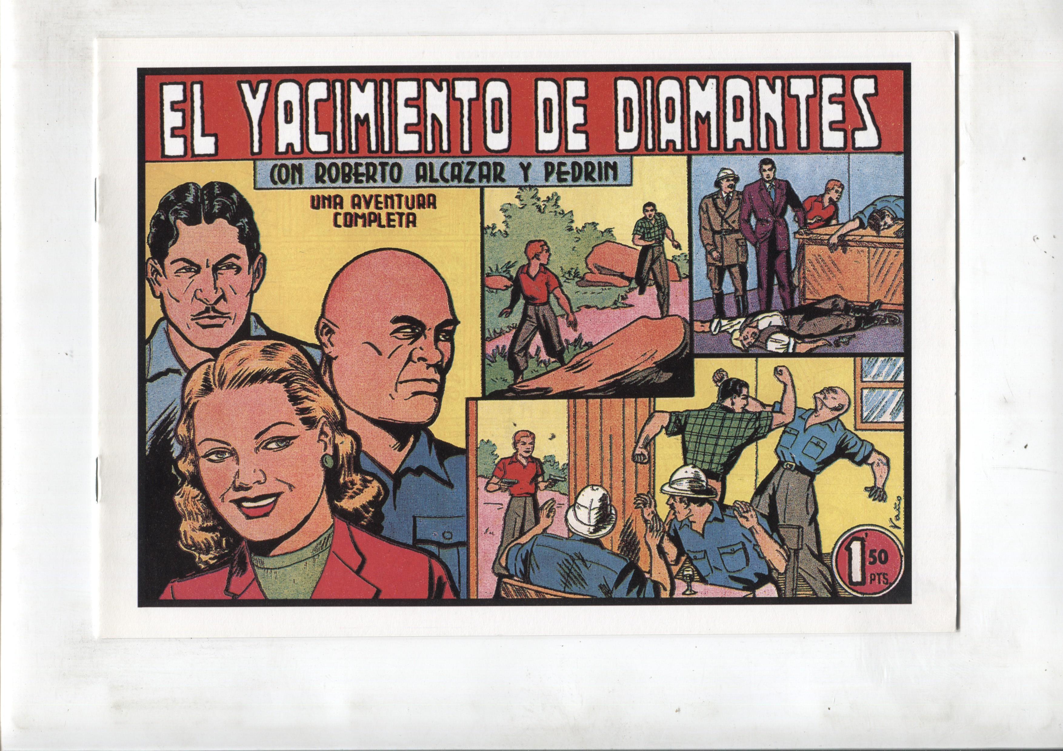 Facsimil: Roberto Alcazar y Pedrin numero 0237: El yacimiento de diamantes