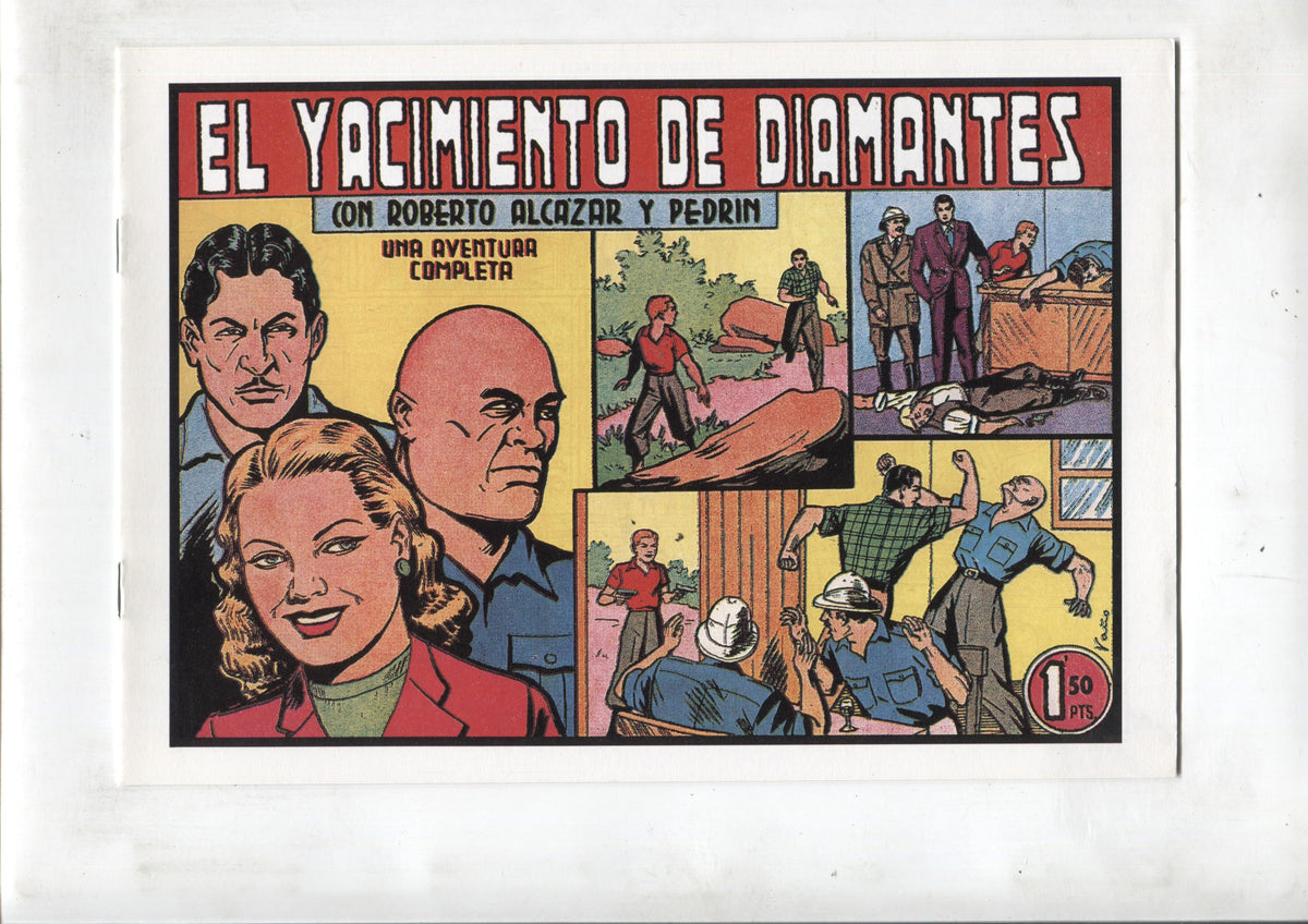 Facsimil: Roberto Alcazar y Pedrin numero 0237: El yacimiento de diamantes