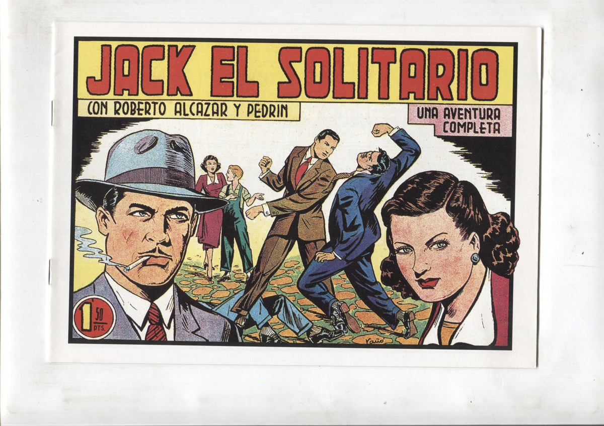 Facsimil: Roberto Alcazar y Pedrin numero 0242: Jack el solitario