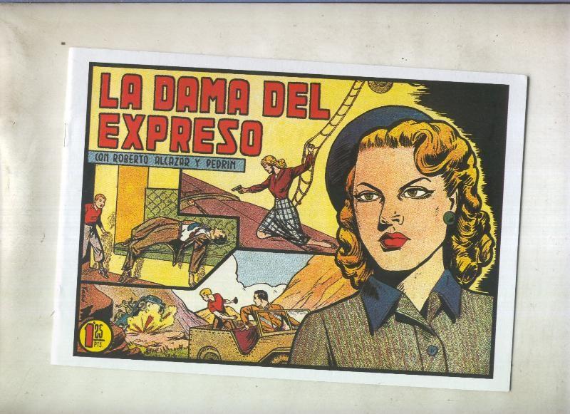 Facsimil: Roberto Alcazar y Pedrin numero 0249: La dama del expreso