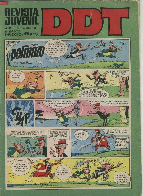 DDT tercera epoca numero 181: Don Pelmazo