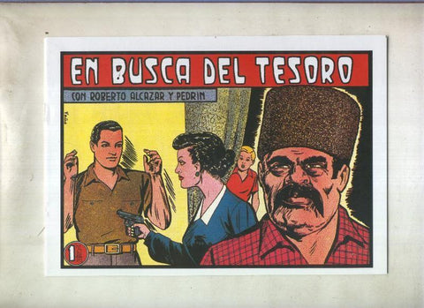 Facsimil: Roberto Alcazar y Pedrin numero 0265: En busca del tesoro