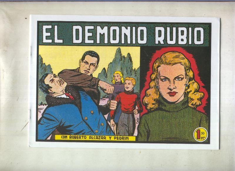 Facsimil: Roberto Alcazar y Pedrin numero 0276: El demonio rubio