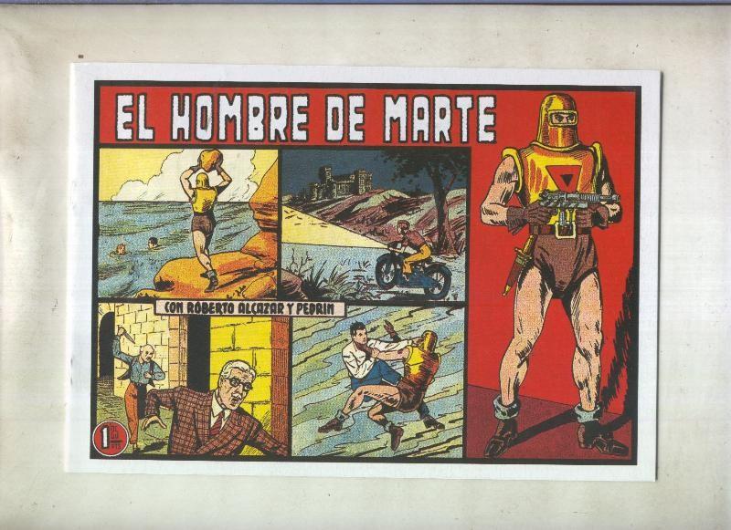 Facsimil: Roberto Alcazar y Pedrin numero 0284: El hombre de Marte