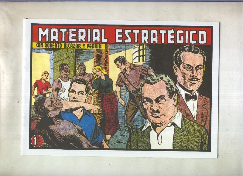 Facsimil: Roberto Alcazar y Pedrin numero 0285: Material estrategico