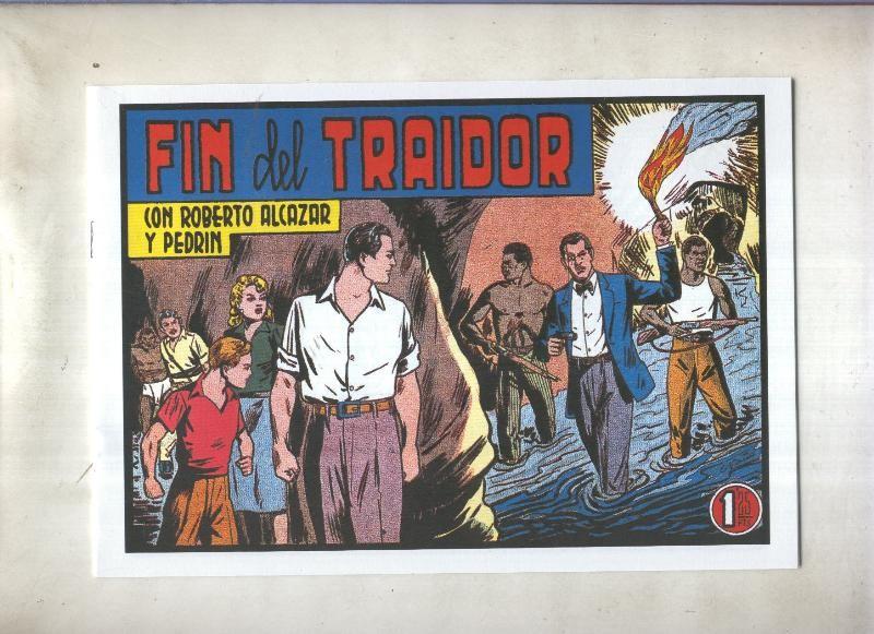Facsimil: Roberto Alcazar y Pedrin numero 0286: Fin del traidor
