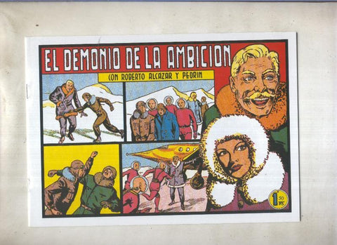 Facsimil: Roberto Alcazar y Pedrin numero 0294: El demonio de la ambicion