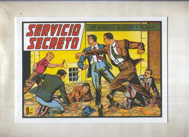 Facsimil: Roberto Alcazar y Pedrin numero 0297: Servicio secreto