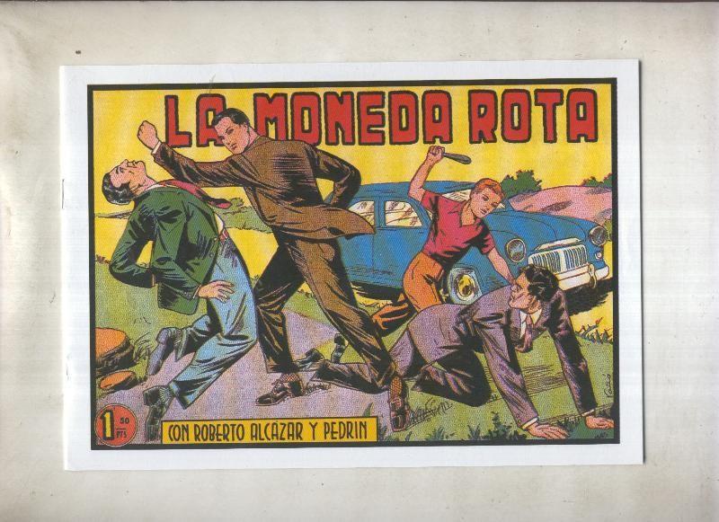 Facsimil: Roberto Alcazar y Pedrin numero 0298: La moneda rota