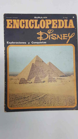 fasciculo, Burulan: Enciclopedia Disney num 8 Tomo 1, 20-3-74 - Exploraciones y Conquistas.
