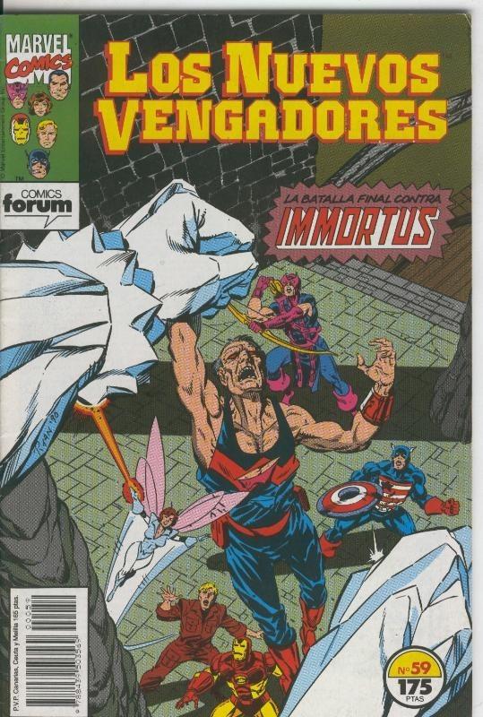 Planeta: Los Nuevos Vengadores numero 59: La batalla final contra Immortus