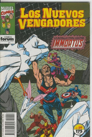 Planeta: Los Nuevos Vengadores numero 59: La batalla final contra Immortus