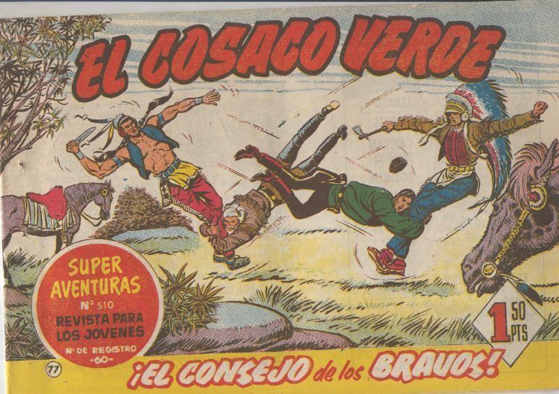 El Cosaco Verde original numero 077: El consejo de los bravos