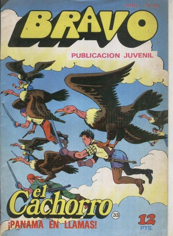 Bravo serie El Cachorro numero 33: Panama en llamas