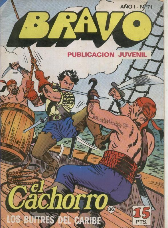 Bravo serie El Cachorro numero 36: Los buitres del caribe