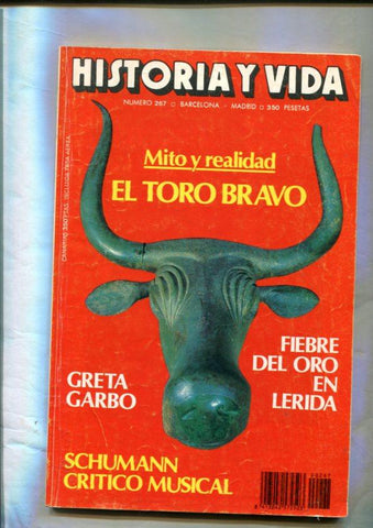 Historia y Vida numero 267: El toro bravo