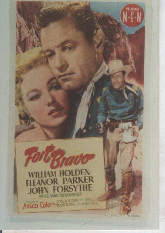 Foto cine 300: Fort Bravo (William Holden-Eleanor Parker)