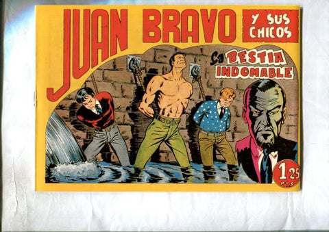 Facsimil: Juan Bravo y sus chicos numero 02: La bestia indomable