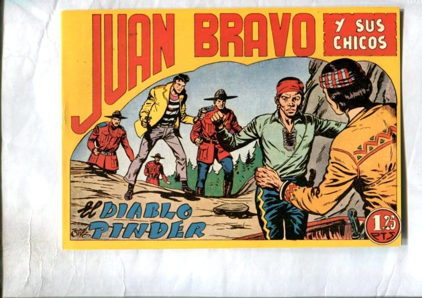 Facsimil: Juan Bravo y sus chicos numero 07: El diablo Pinder