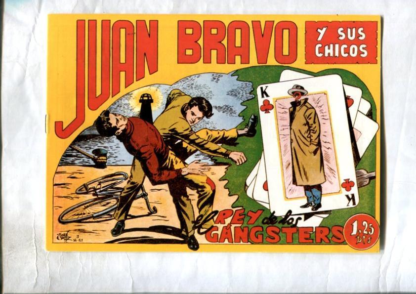 Facsimil: Juan Bravo y sus chicos numero 08: El rey de los gansters
