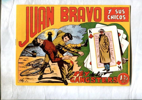 Facsimil: Juan Bravo y sus chicos numero 08: El rey de los gansters