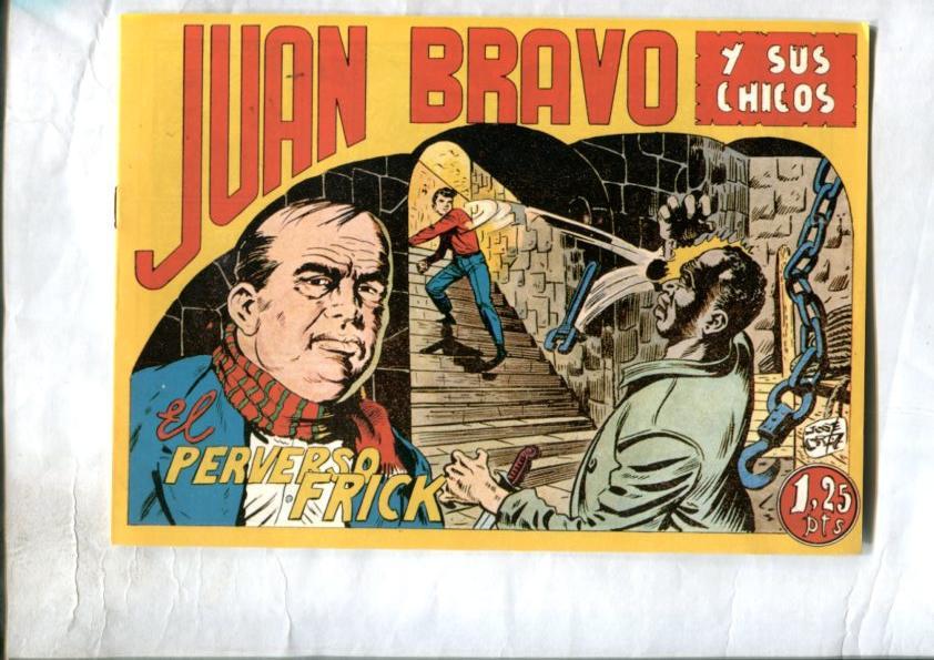 Facsimil: Juan Bravo y sus chicos numero 09: El perverso Frick