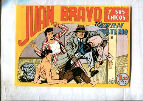 Facsimil: Juan Bravo y sus chicos numero 10: El gran misterio