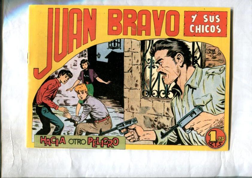 Facsimil: Juan Bravo y sus chicos numero 13: Hacia otro peligro