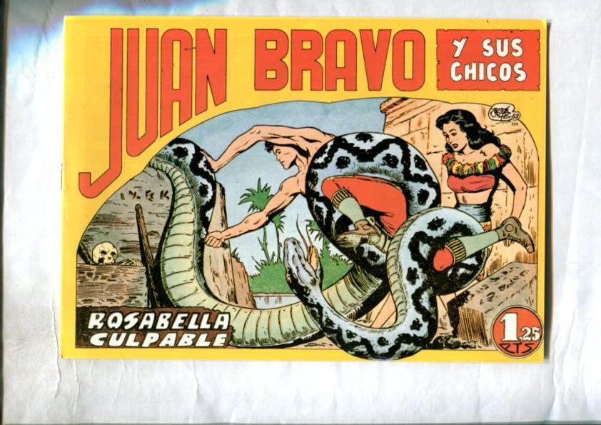 Facsimil: Juan Bravo y sus chicos numero 15: Rosabella culpable