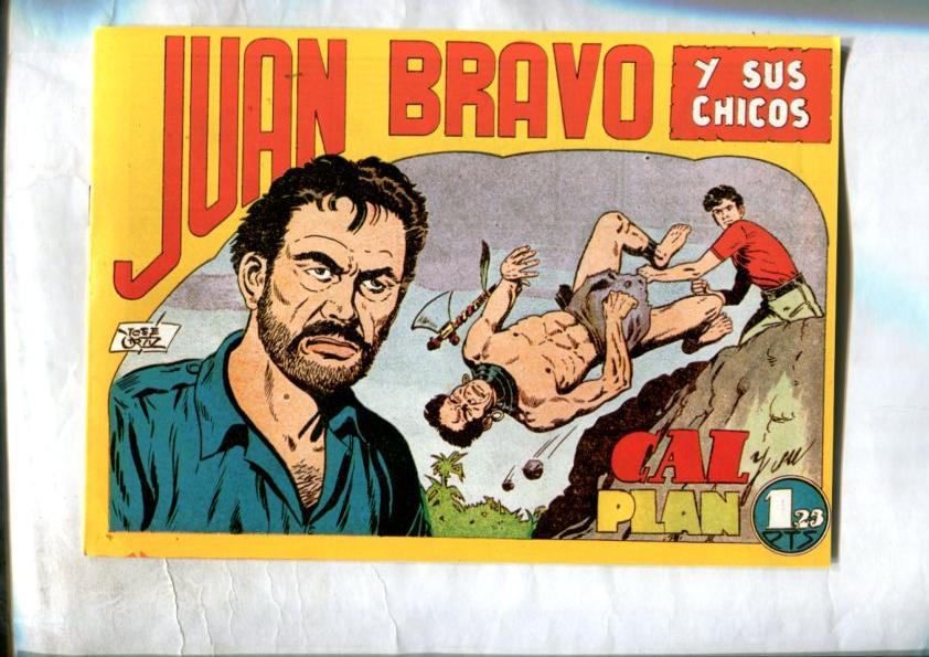 Facsimil: Juan Bravo y sus chicos numero 16: Cal y su plan