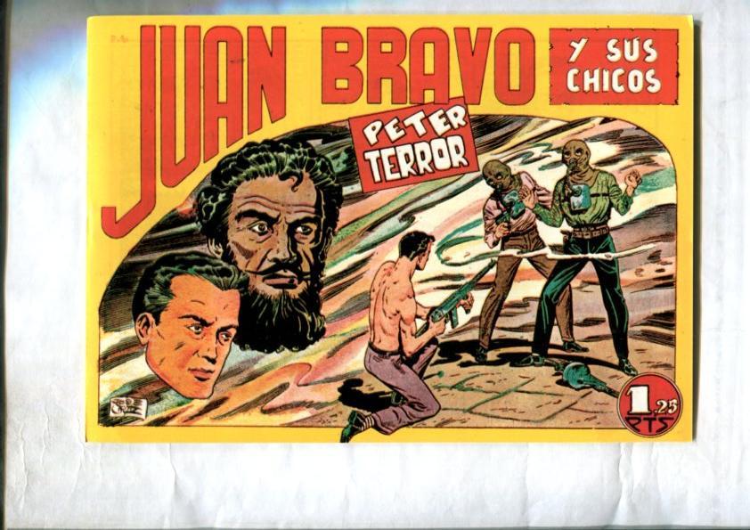 Facsimil: Juan Bravo y sus chicos numero 17: Peter terror