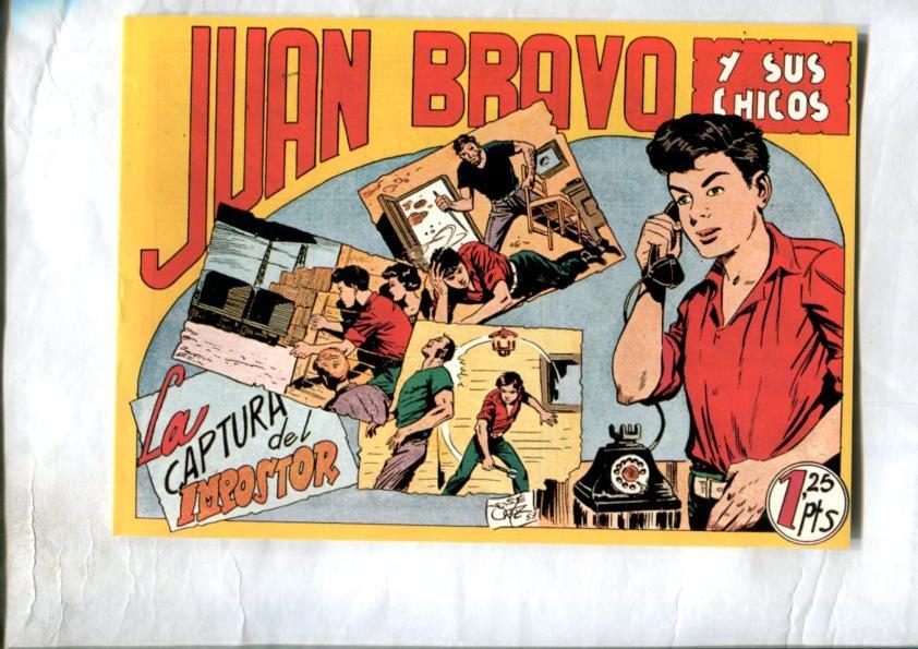 Facsimil: Juan Bravo y sus chicos numero 20: La captura del impostor