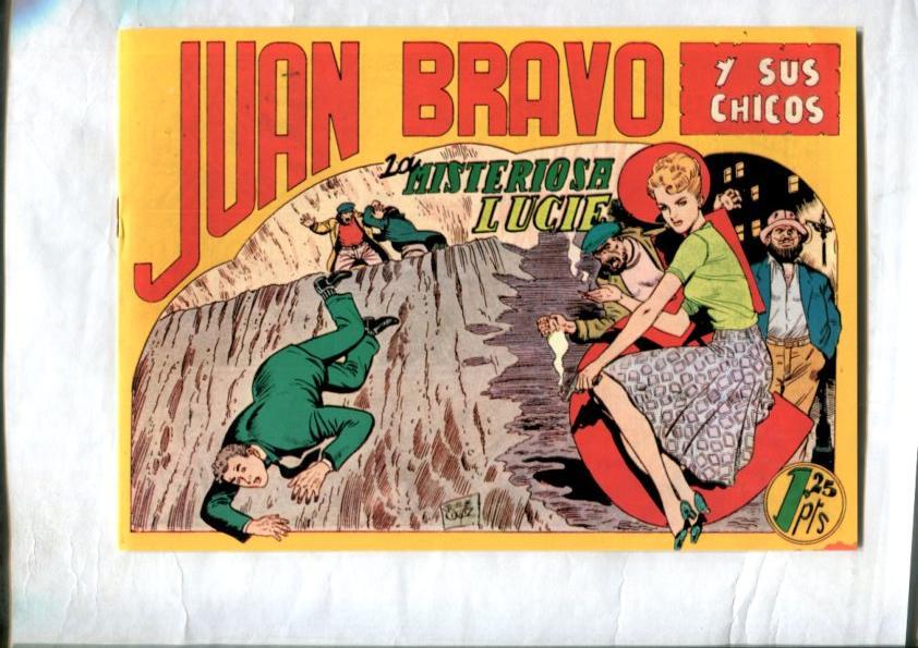 Facsimil: Juan Bravo y sus chicos numero 25: La misteriosa Luci