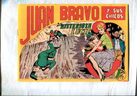 Facsimil: Juan Bravo y sus chicos numero 25: La misteriosa Luci